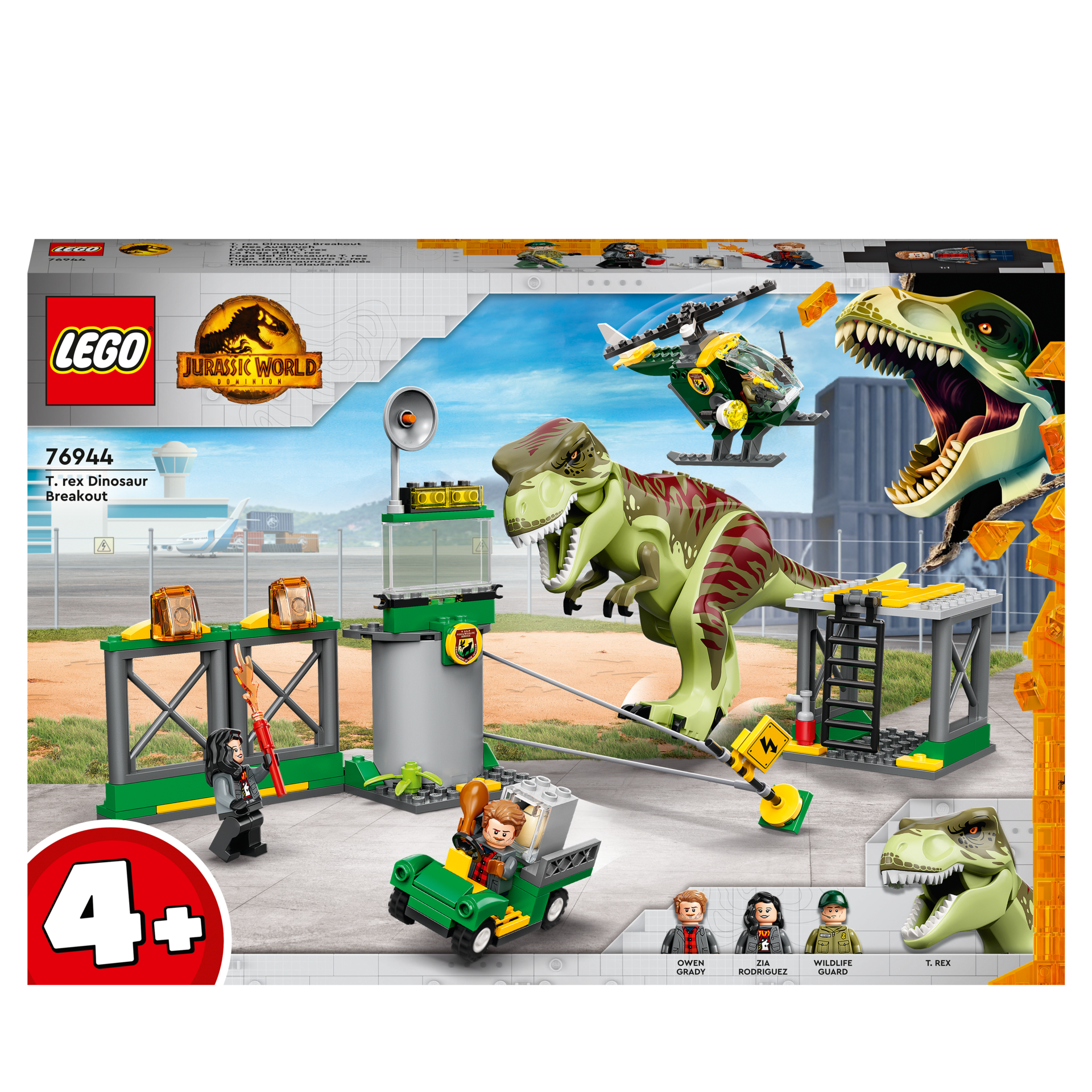 LEGO® Jurassic World™ - L’évasion du T. rex - 76944
