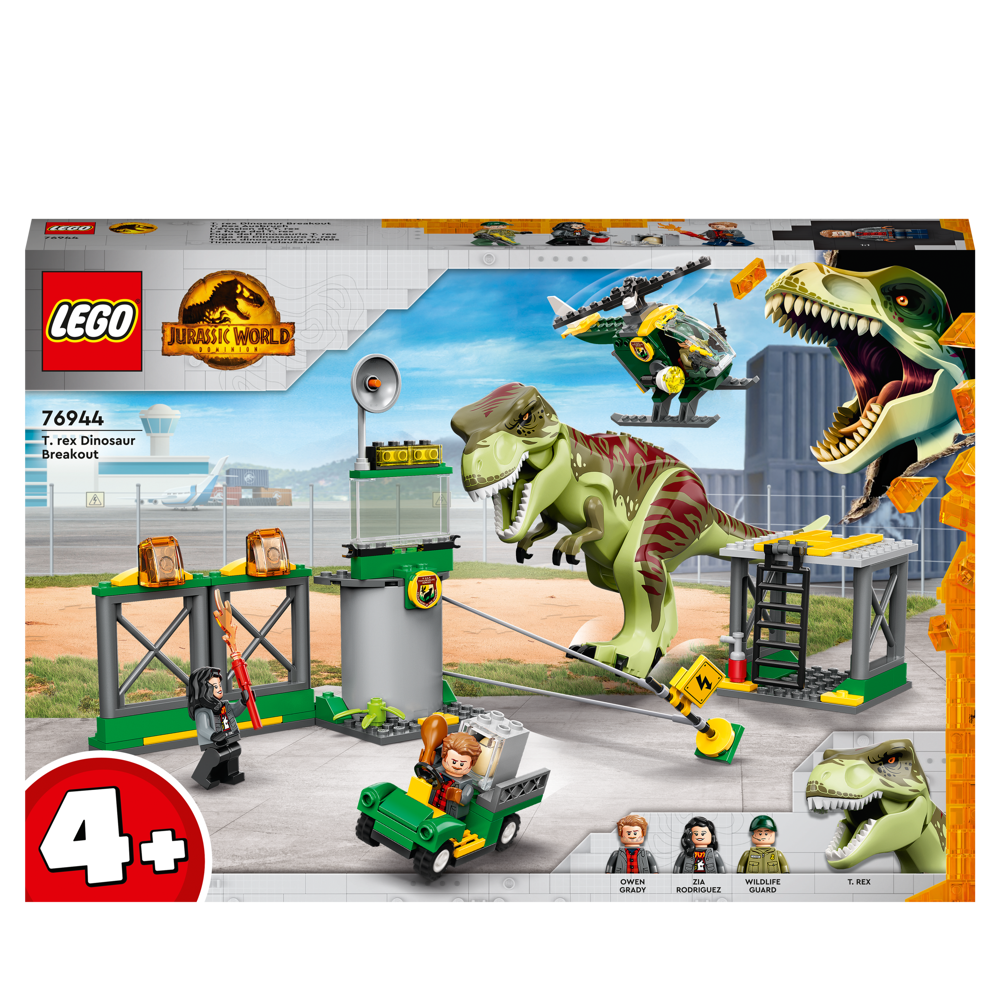 LEGO® Jurassic World™ - L’évasion du T. rex - 76944