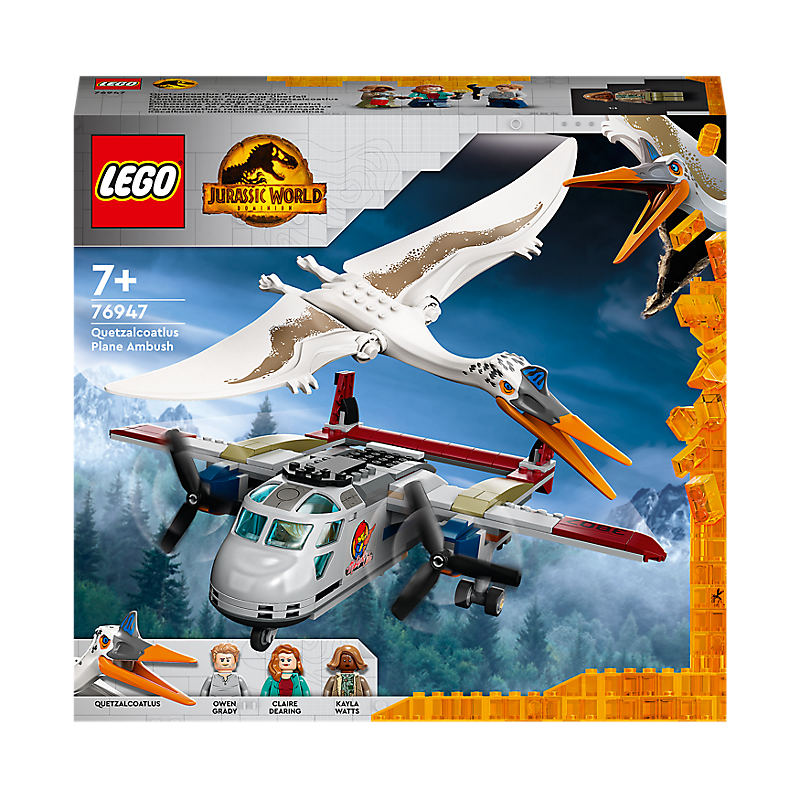 LEGO® Jurassic World™ - L’embuscade en avion du Quetzalcoatlus - 76947