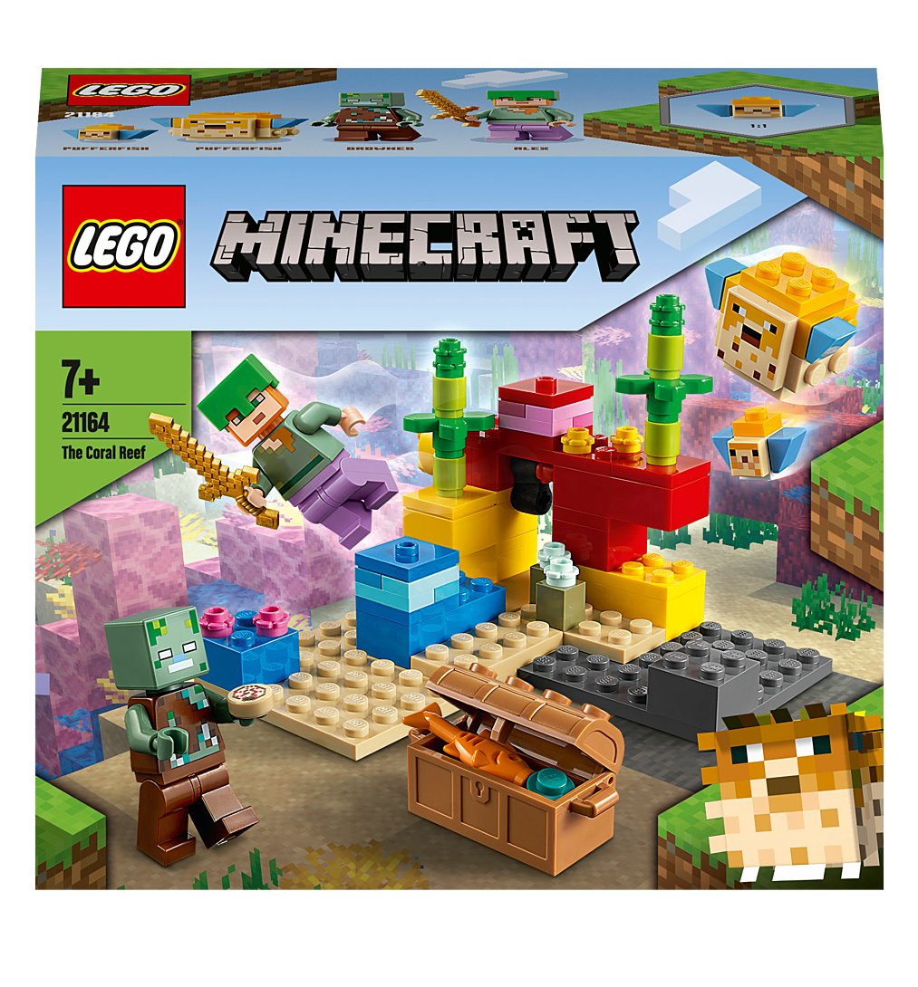 LEGO® Minecraft™ - Le récif corallien - 21164