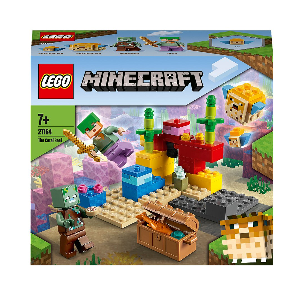 LEGO® Minecraft™ - Le récif corallien - 21164
