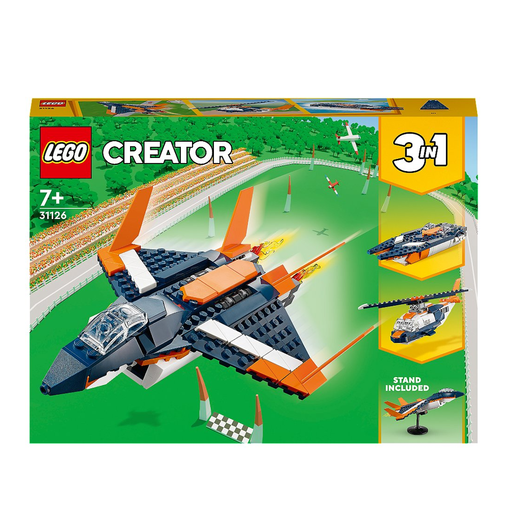 LEGO® Creator - L’avion supersonique - 31126