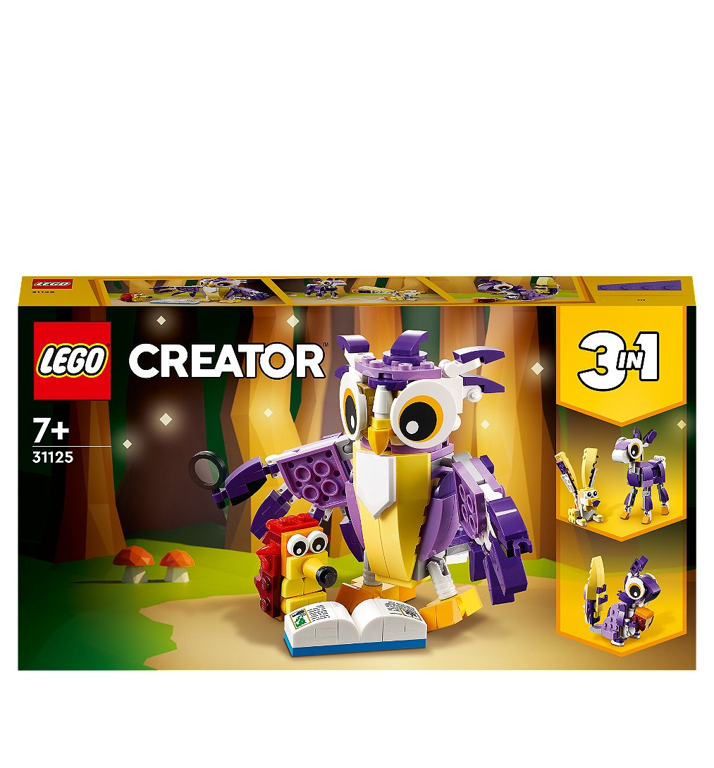 LEGO® Creator - Fabuleuses Créatures de la Forêt - 31125