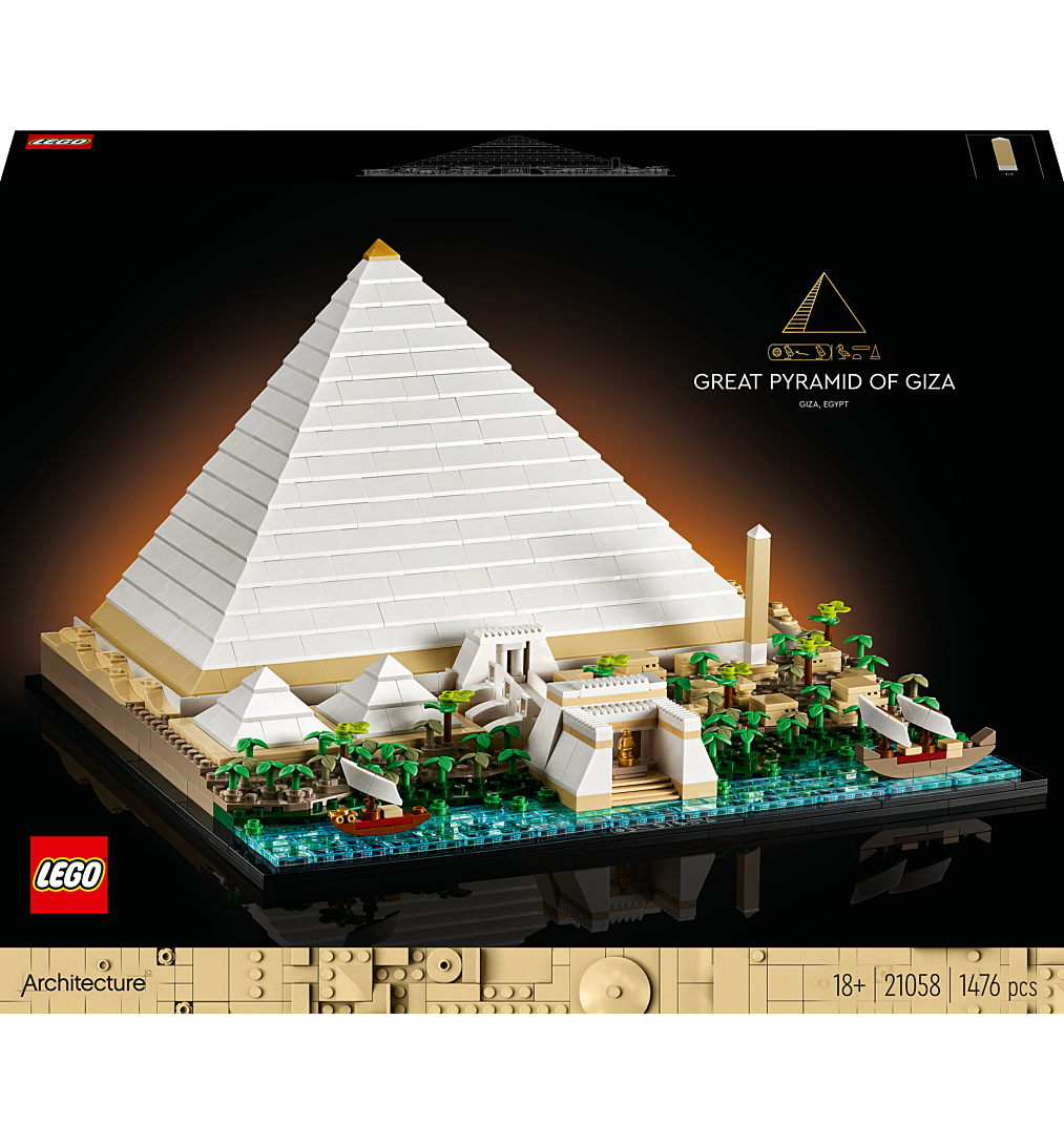 LEGO® Architecture - La grande pyramide de Gizeh - 21058