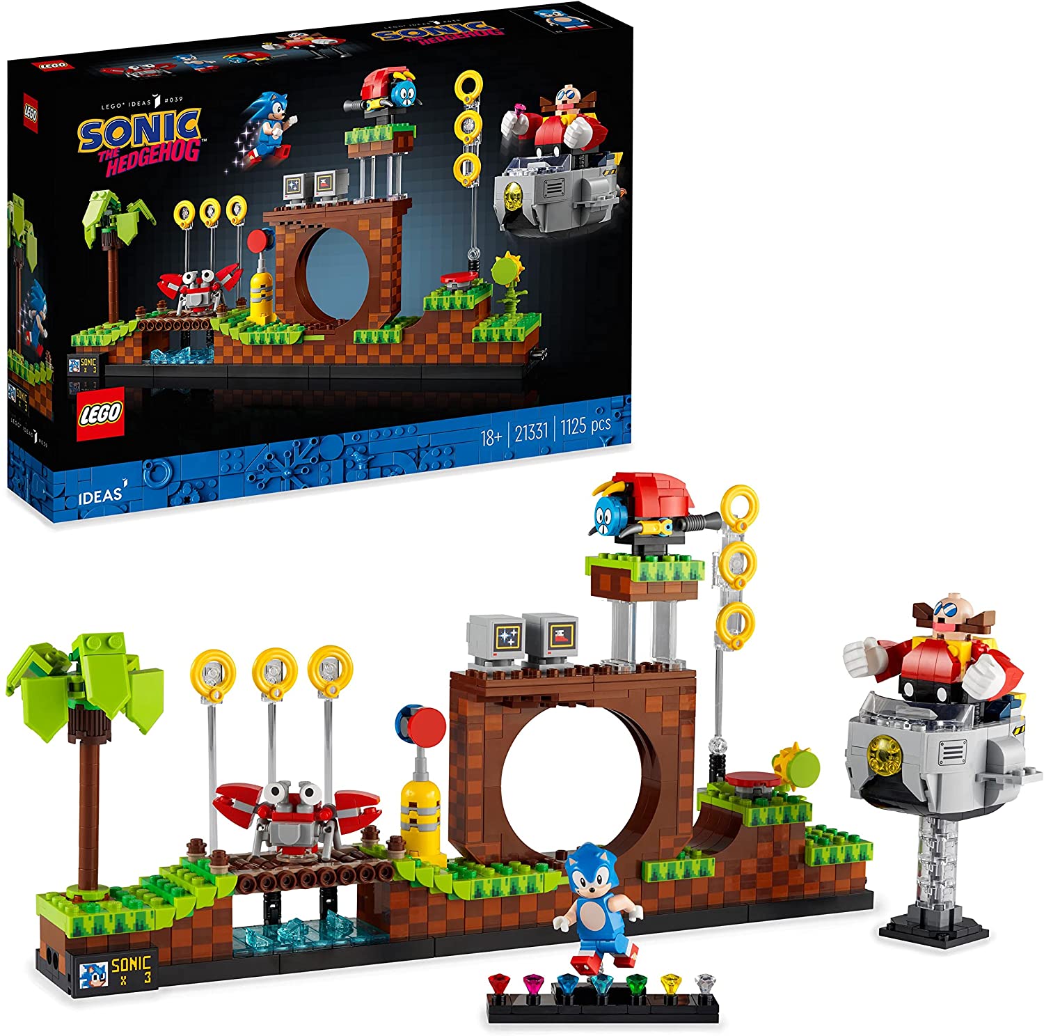 LEGO® Ideas - Sonic the Hedgehog™ – Green Hill Zone - 21331