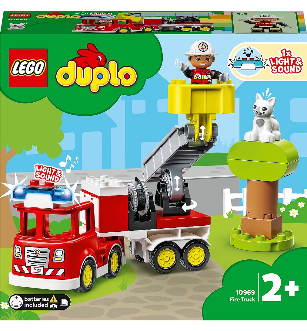LEGO® DUPLO® Ma ville - Le camion de pompiers - 10969