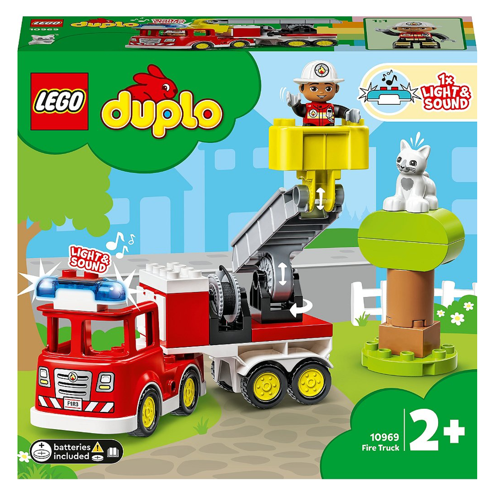 LEGO® DUPLO® Ma ville - Le camion de pompiers - 10969