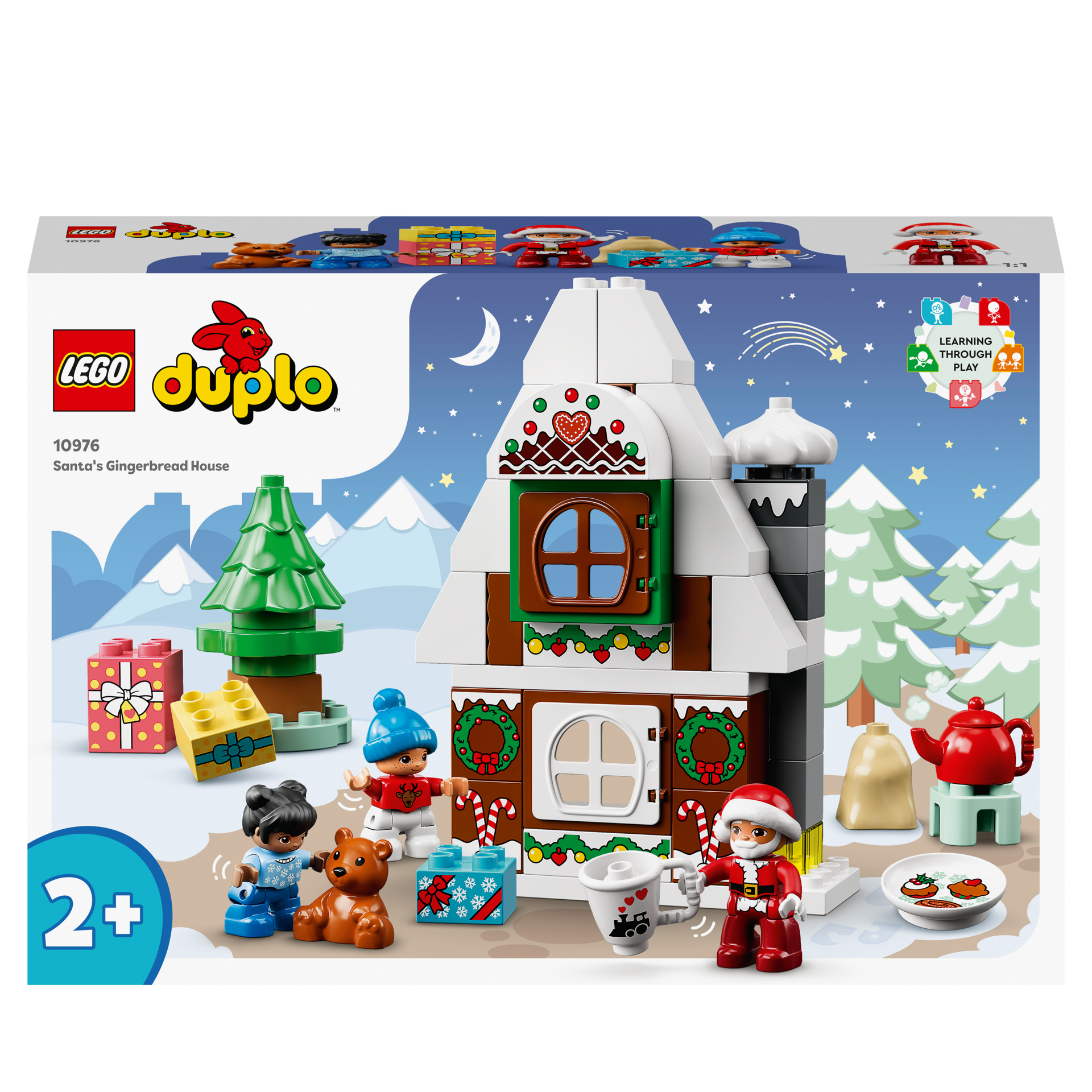LEGO® DUPLO® Ma ville - La maison en pain d'épices du Père Noël - 10976