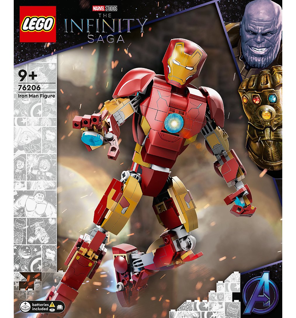 LEGO® Marvel Super Heroes™ - L’armure articulée d’Iron Man - 76206