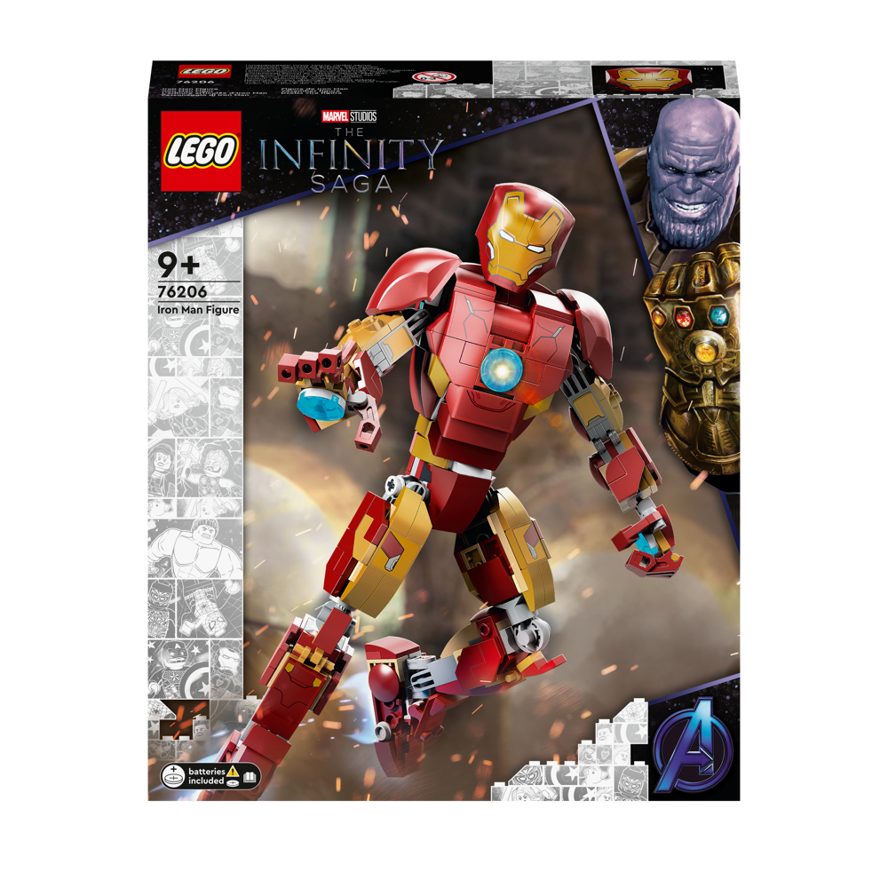 LEGO® Marvel Super Heroes™ - L’armure articulée d’Iron Man - 76206