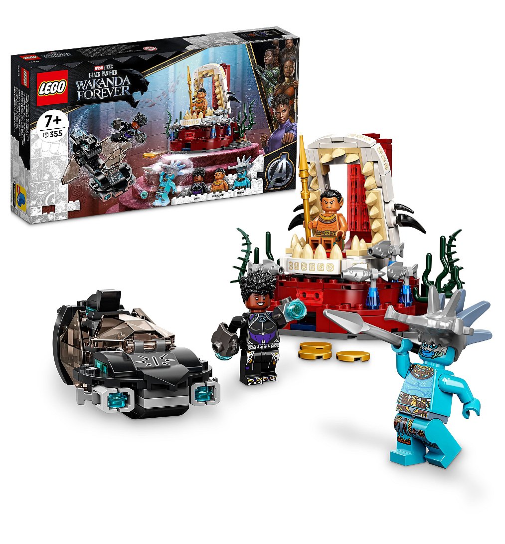 LEGO® Marvel Super Heroes™ - La salle du trône du roi Namor - 76213