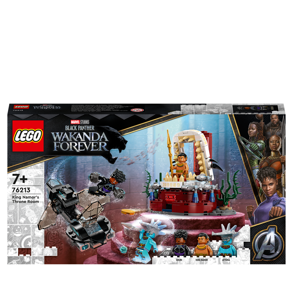 LEGO® Marvel Super Heroes™ - La salle du trône du roi Namor - 76213