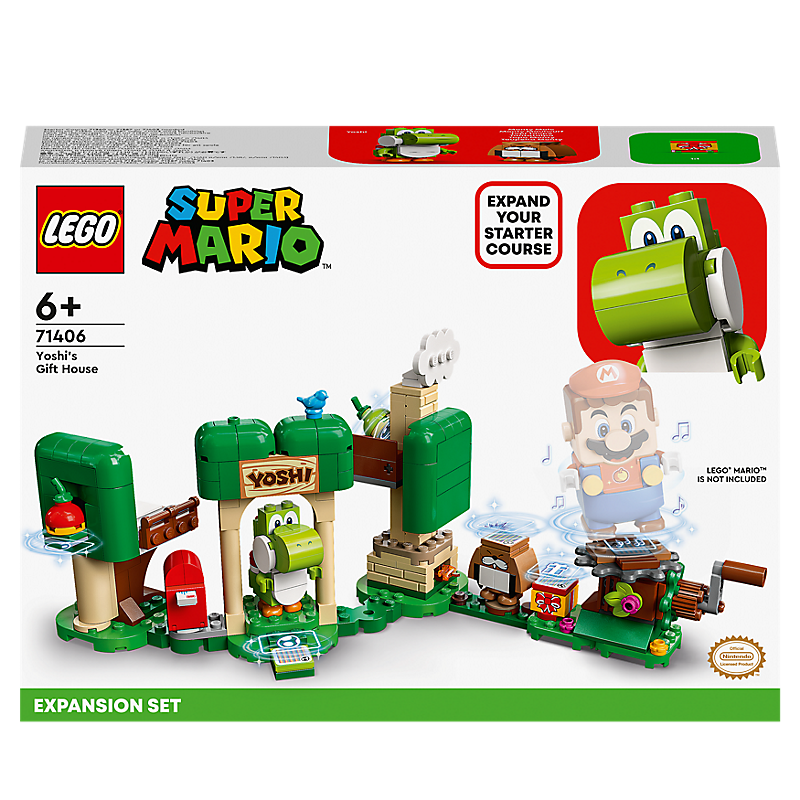 LEGO® Super Mario™ - Ensemble d’extension La maison cadeau de Yoshi - 71406