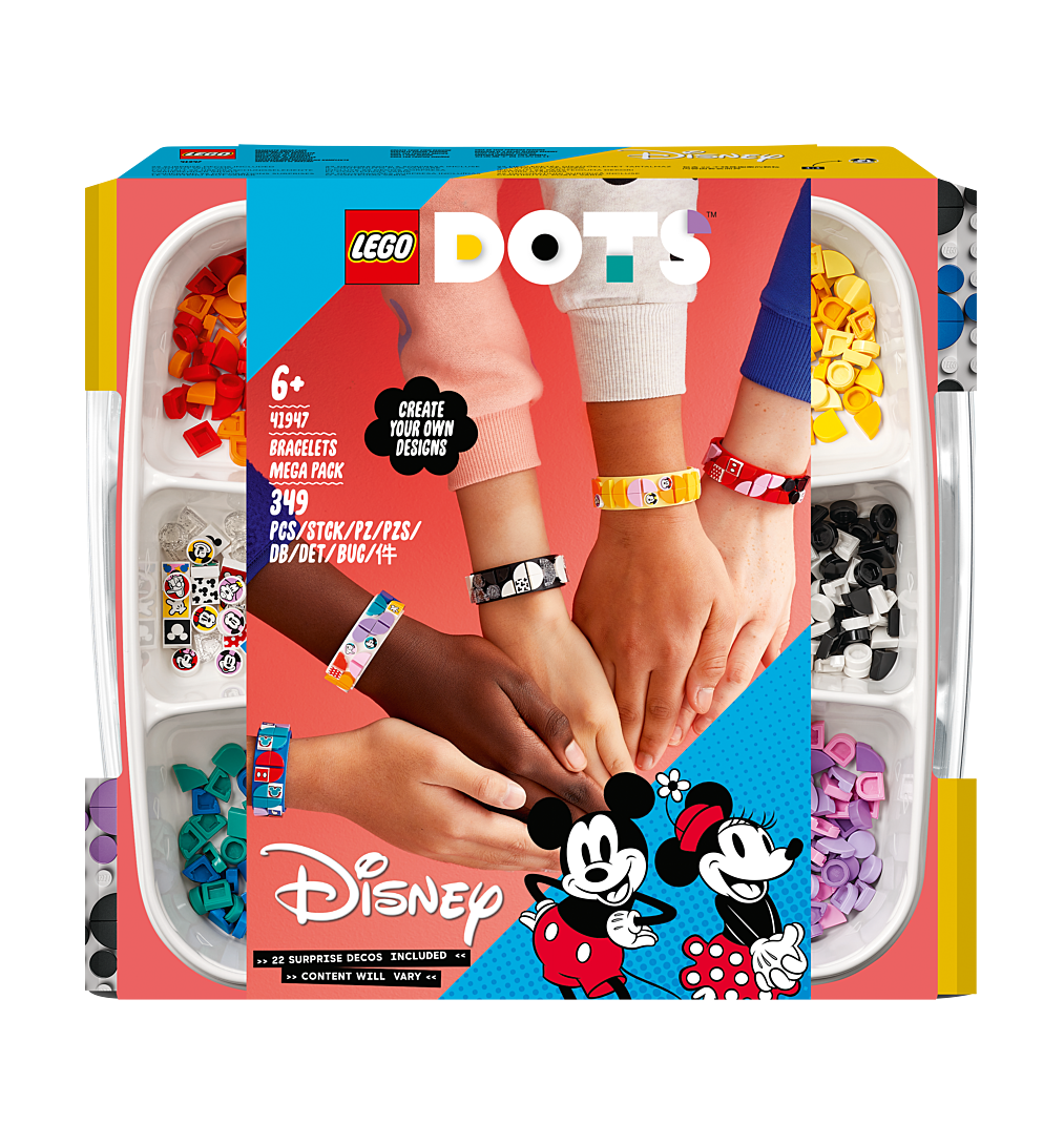 LEGO® DOTS - Méga-boîte de bracelets Mickey et ses amis - 41947