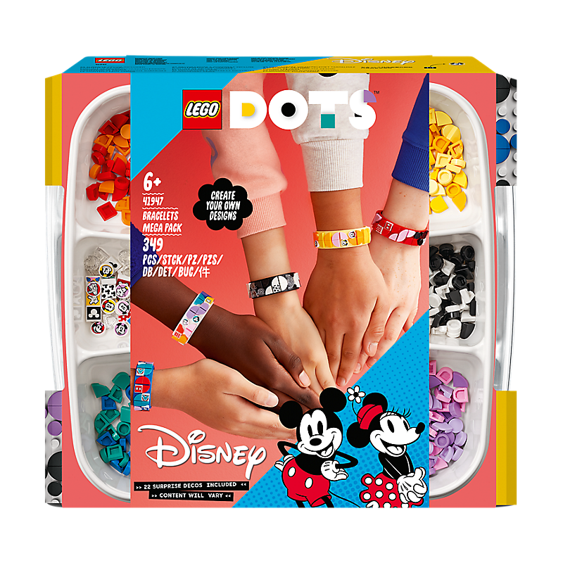 LEGO® DOTS - Méga-boîte de bracelets Mickey et ses amis - 41947