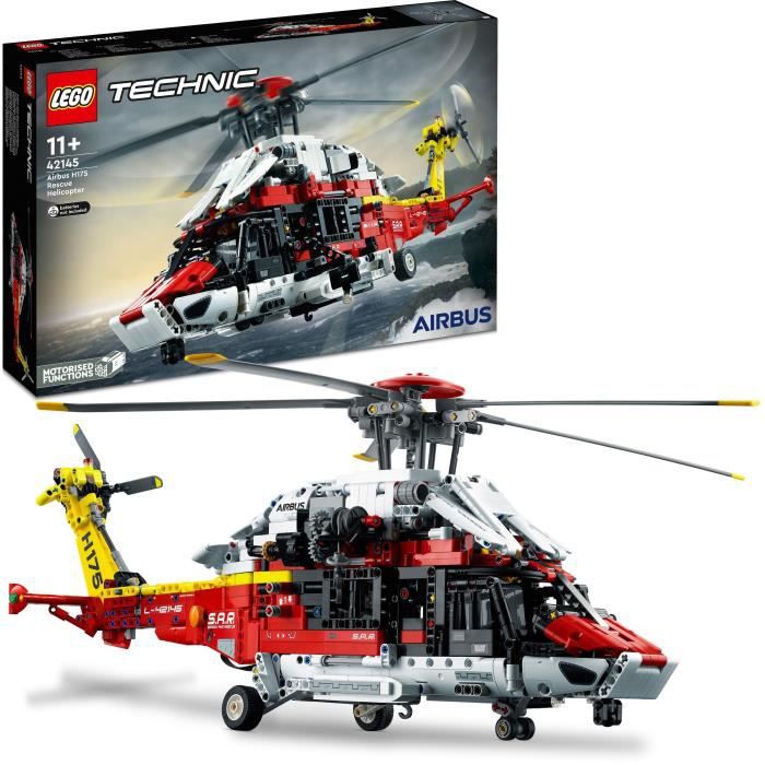 LEGO® Technic - L’hélicoptère de secours Airbus H175 - 42145