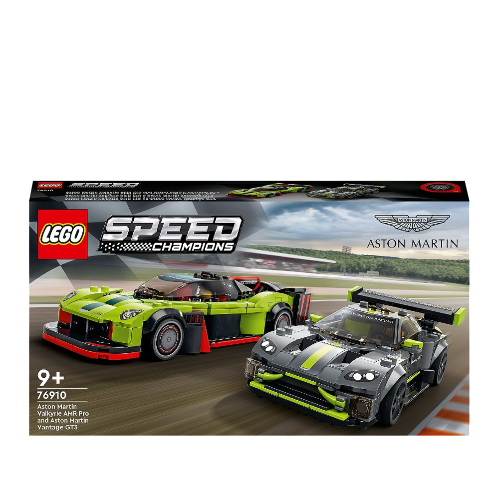 LEGO® Speed Champions - Aston Martin Valkyrie AMR Pro et Aston Martin Vantage GT3 - 76910