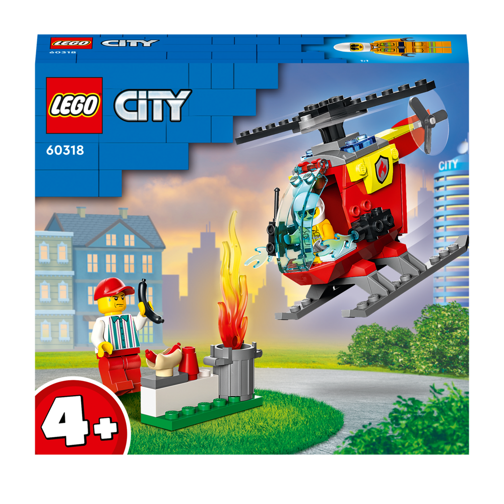LEGO® City - L'hélicoptère des pompiers - 60318