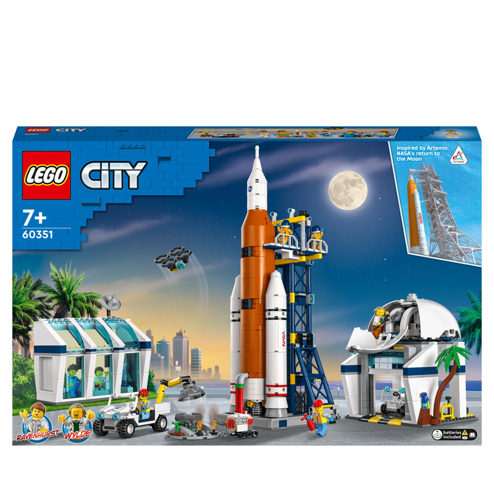 LEGO® City - La base de lancement de la fusée - 60351