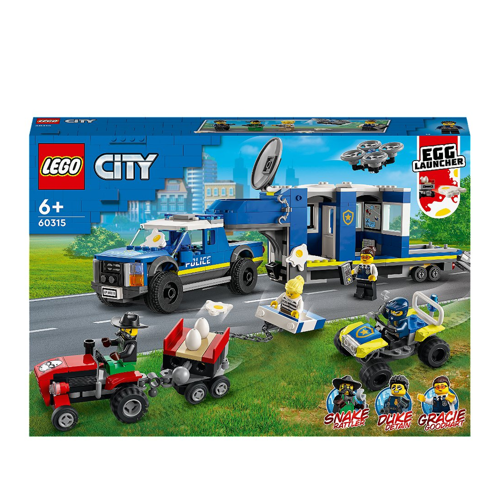 LEGO® City - Le camion de commandement mobile de la police - 60315