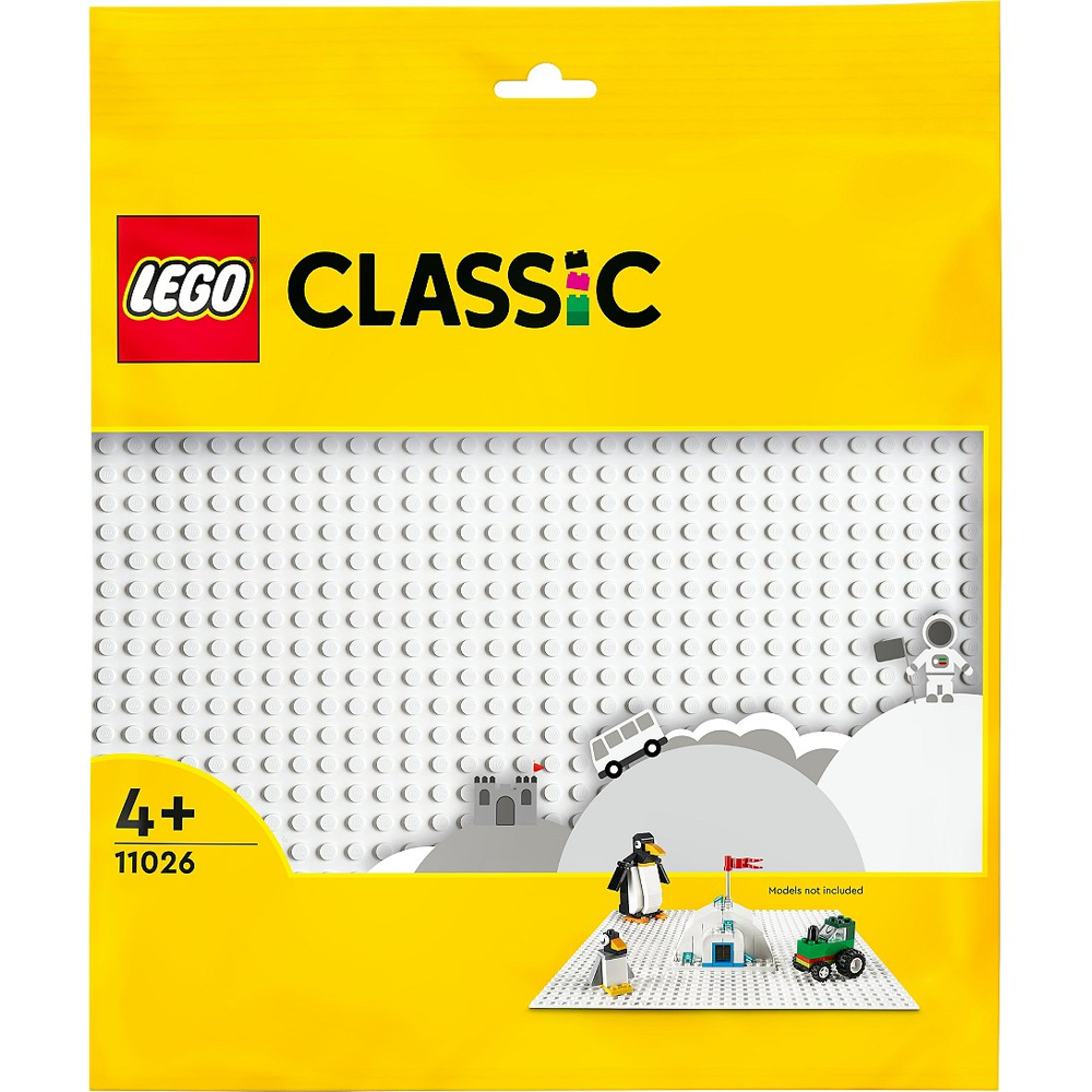 LEGO® Classic - La plaque de construction blanche - 11026