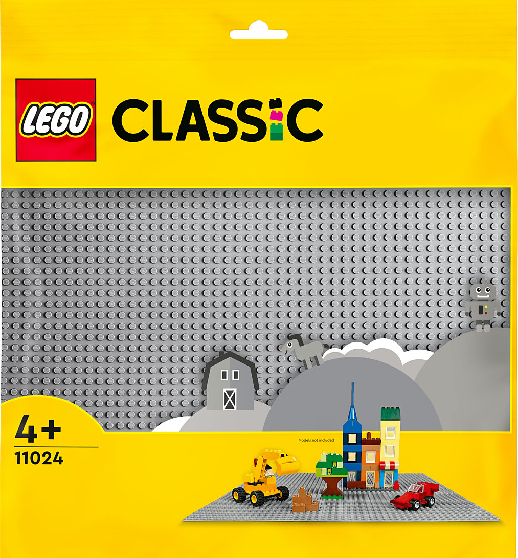 LEGO® Classic - La plaque de construction grise - 11024