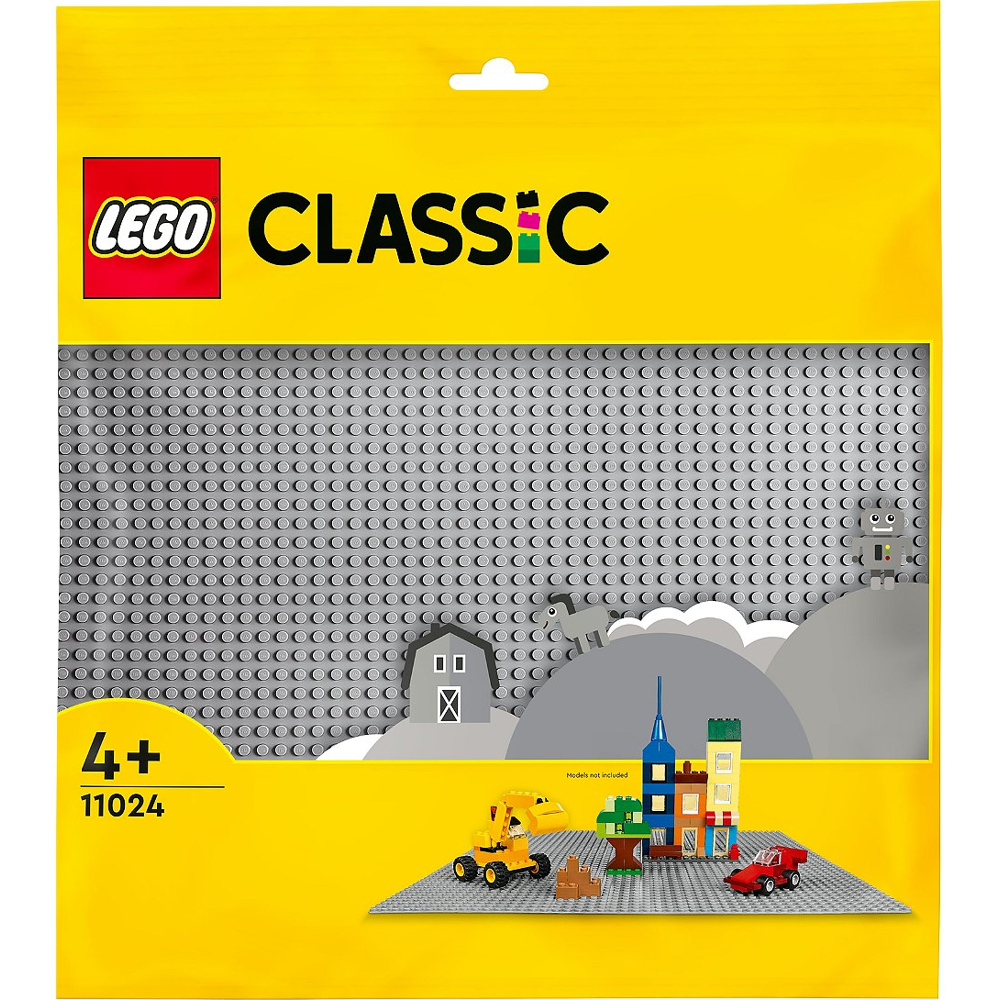 LEGO® Classic - La plaque de construction grise - 11024