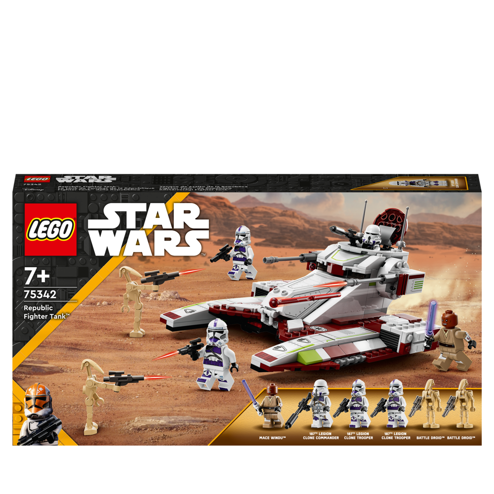 LEGO® Star Wars™ - Le tank de combat de la République - 75342