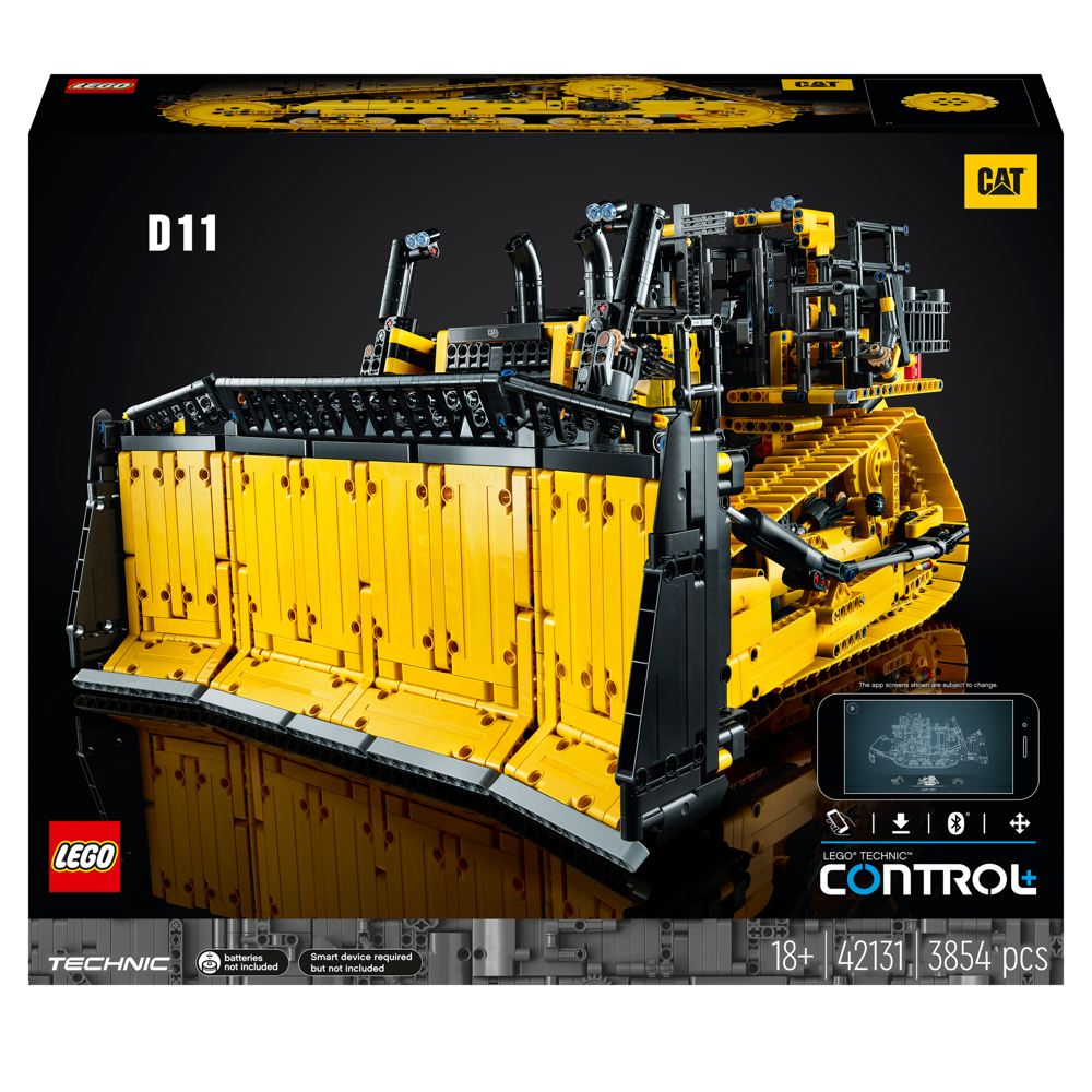 LEGO® Technic - Bulldozer D11 Cat® télécommandé - 42131