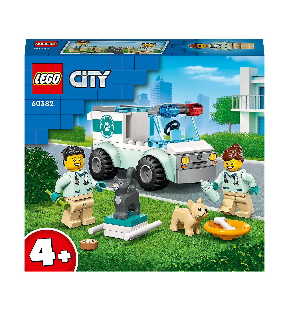 LEGO® City - L'intervention du véhicule vétérinaire - 60382
