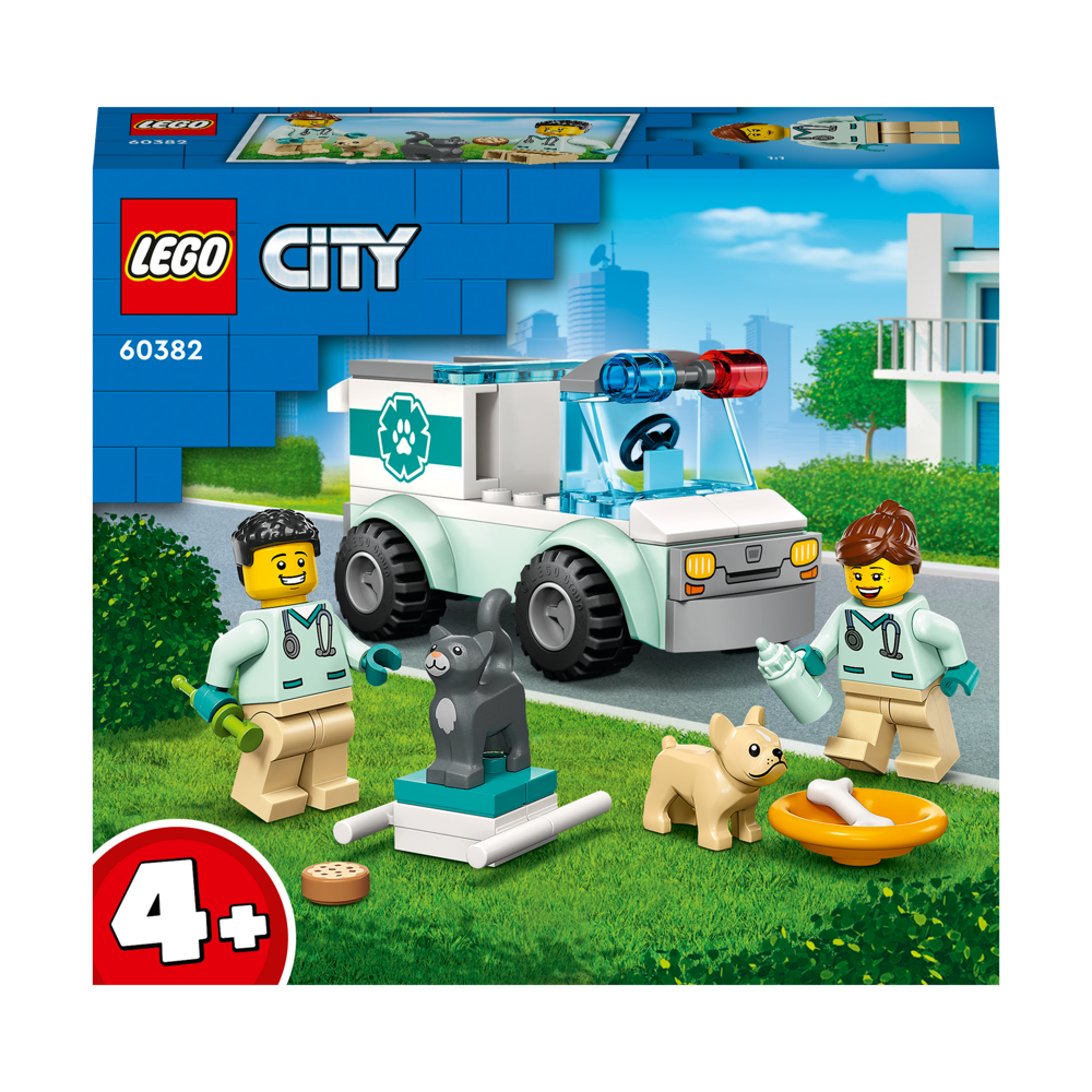 LEGO® City - L'intervention du véhicule vétérinaire - 60382