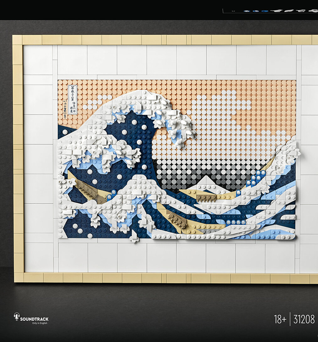 LEGO® ART - Hokusai – La Grande vague - 31208