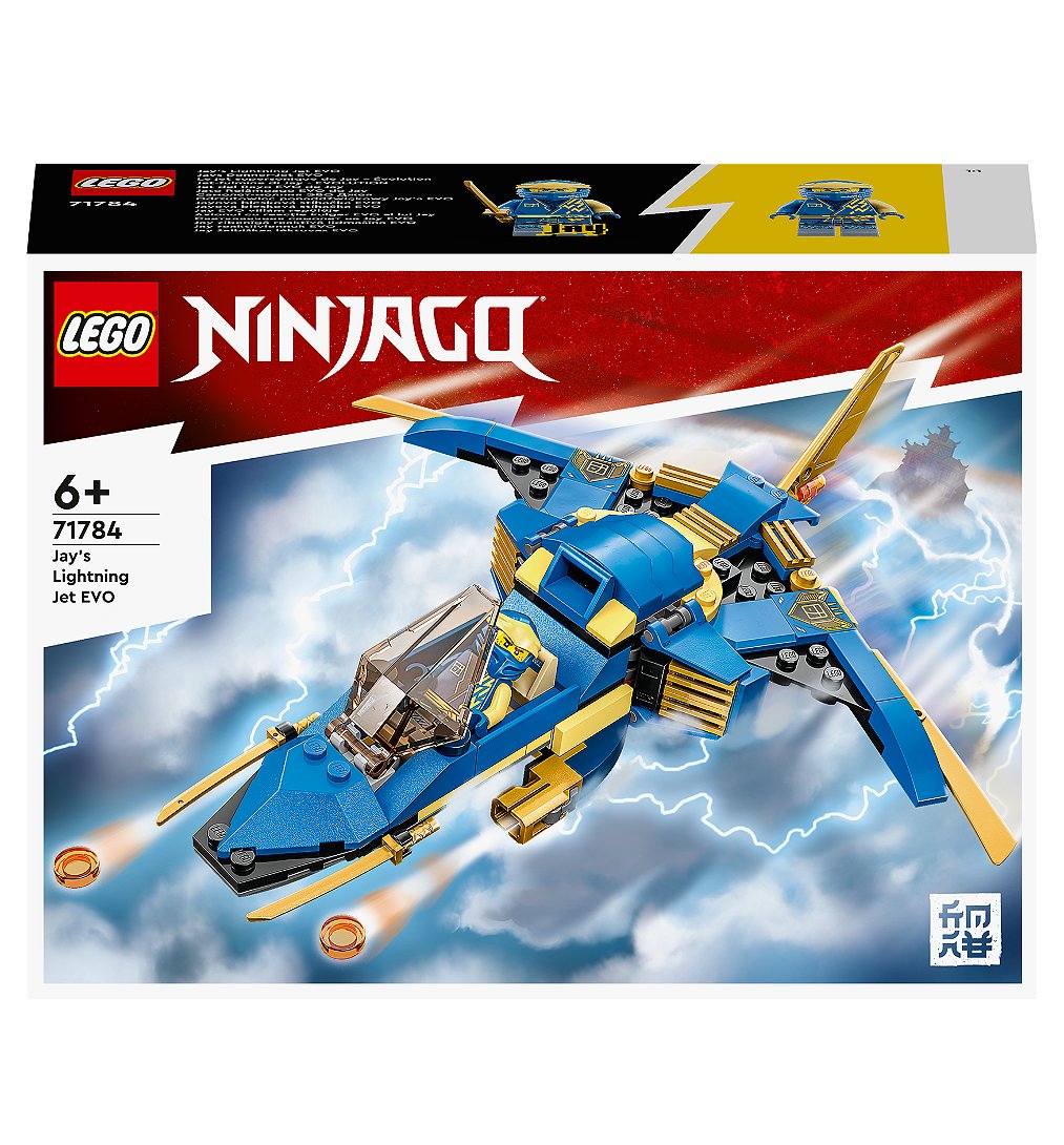 LEGO® NINJAGO® - Le jet supersonique de Jay – Évolution - 71784