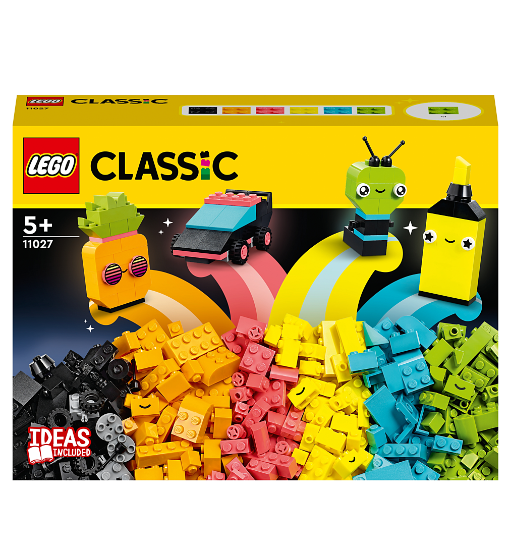 LEGO® Classic - L’amusement créatif fluo - 11027