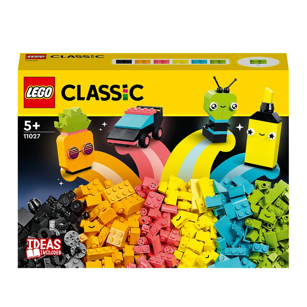 LEGO® Classic - L’amusement créatif fluo - 11027