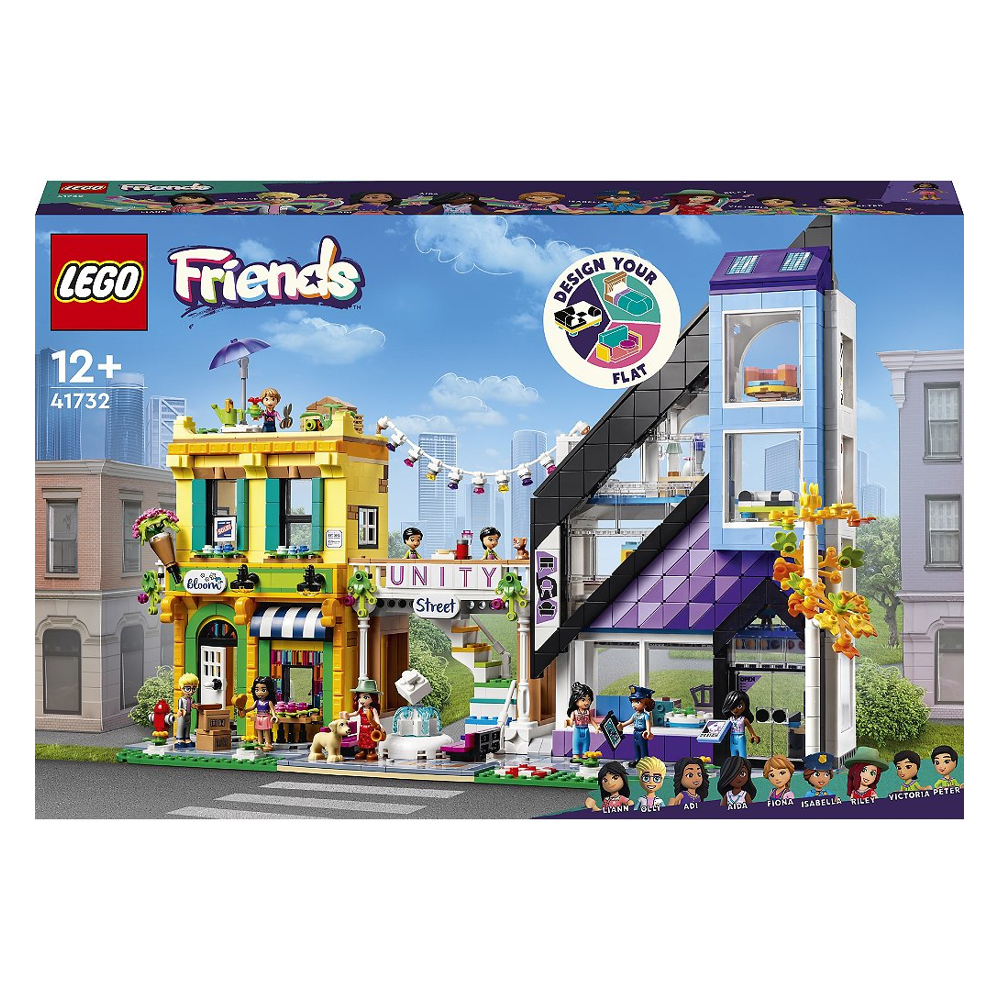 LEGO® Friends - Les boutiques de fleurs et de décoration - 41732