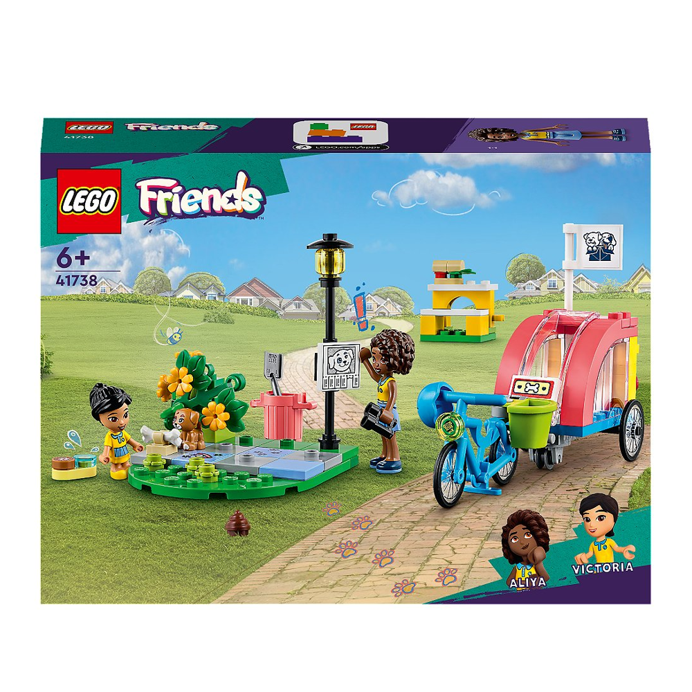 LEGO® Friends - Le vélo de sauvetage canin - 41738