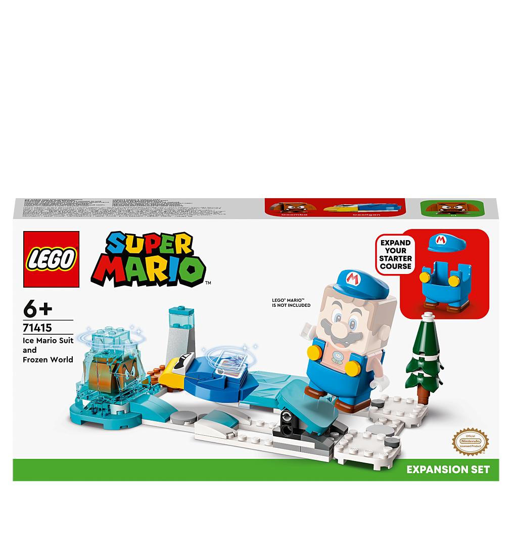 LEGO® Super Mario™ - Ensemble d'extension Costume de Mario de glace et monde glacé - 71415
