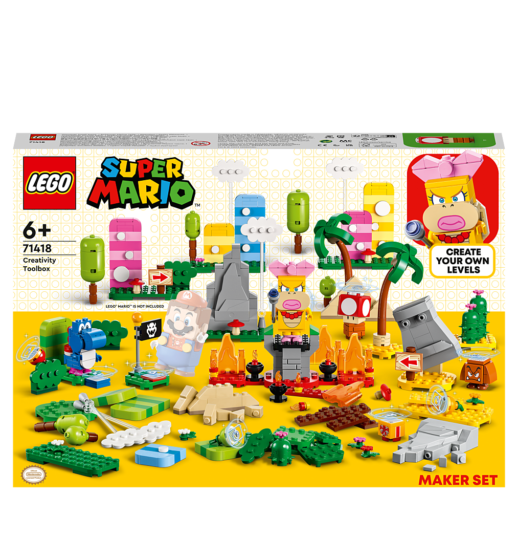 LEGO® Super Mario™ - Set La boîte à outils créative - 71418