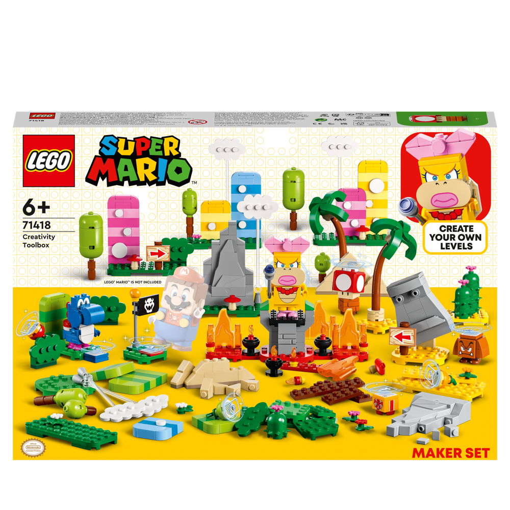 LEGO® Super Mario™ - Set La boîte à outils créative - 71418