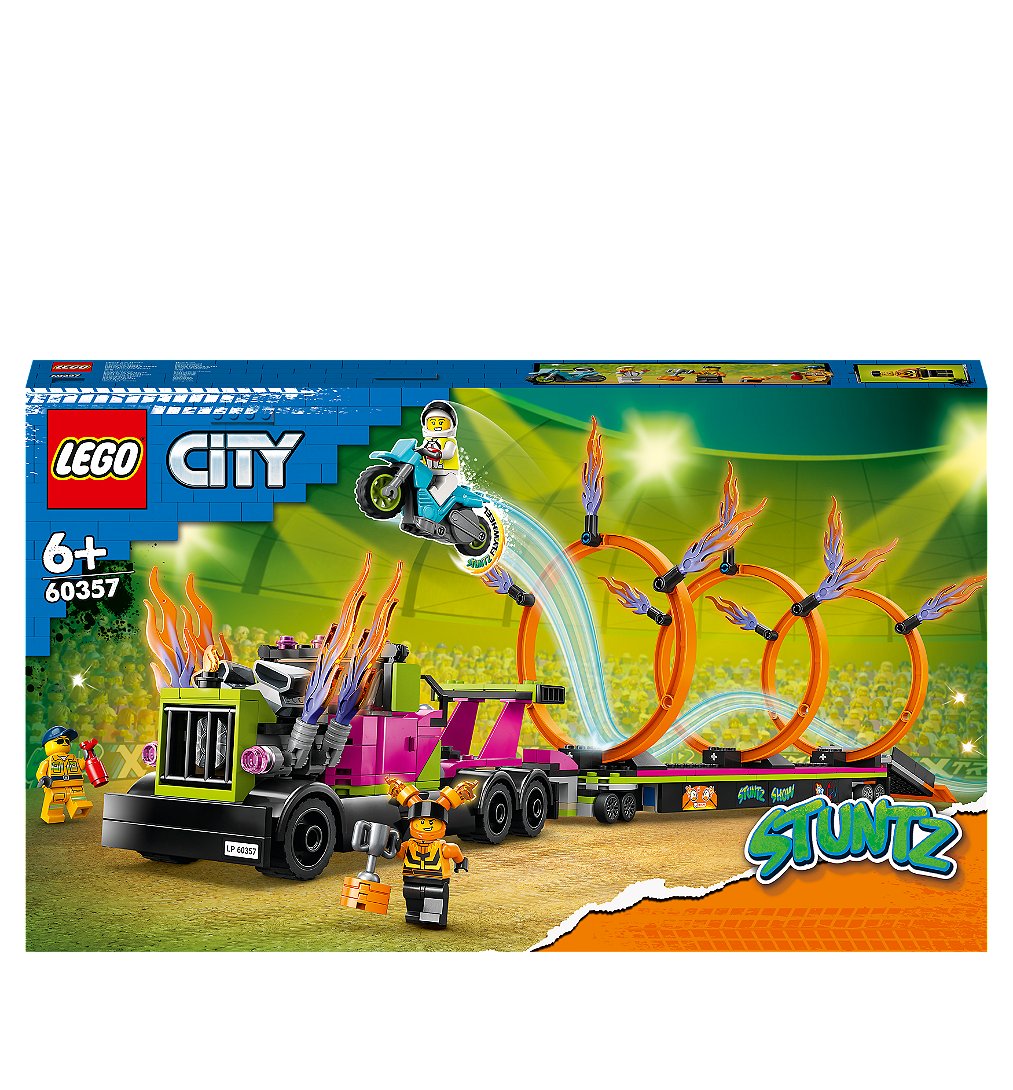 LEGO® City - Le défi de cascade : les cercles de feu - 60357