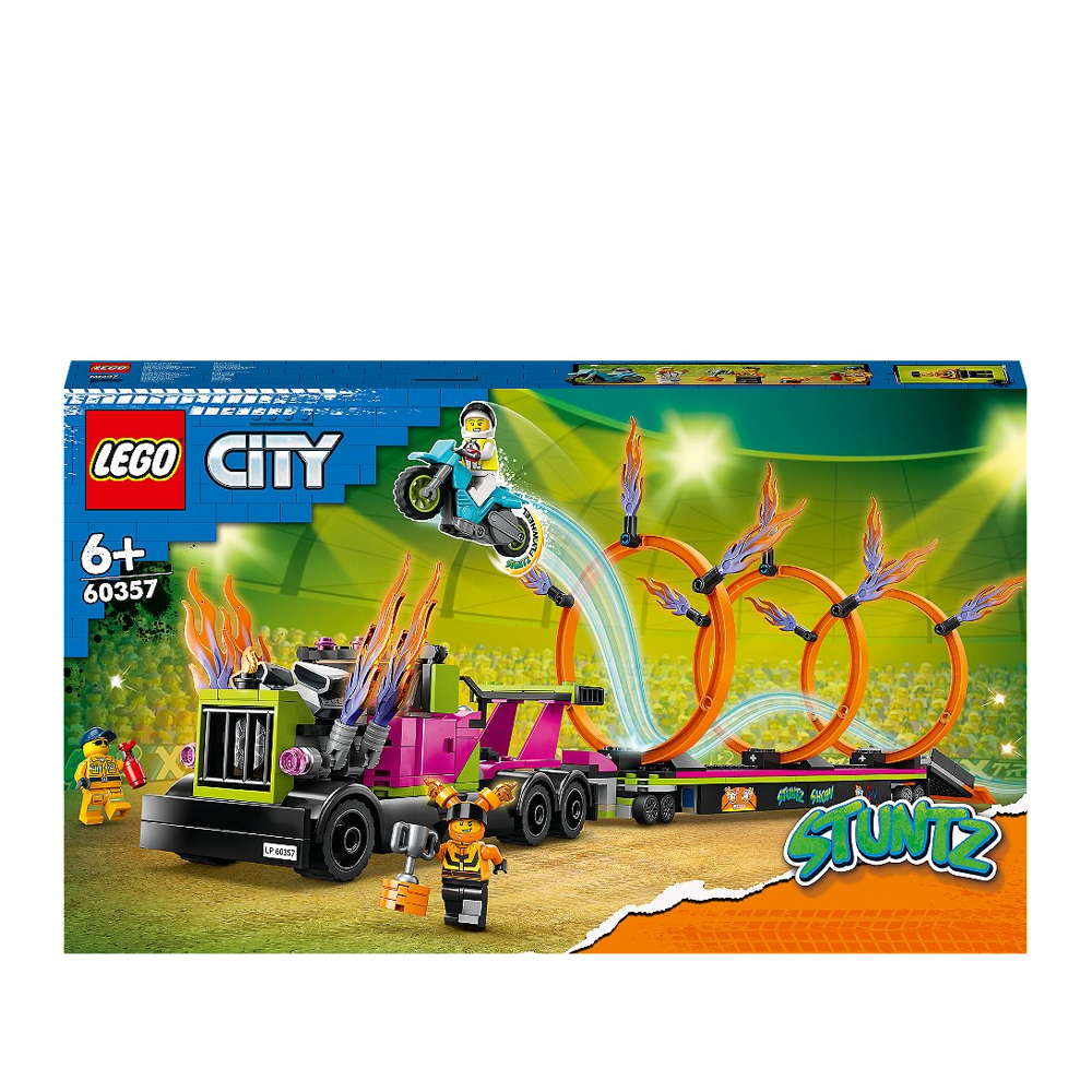 LEGO® City - Le défi de cascade : les cercles de feu - 60357