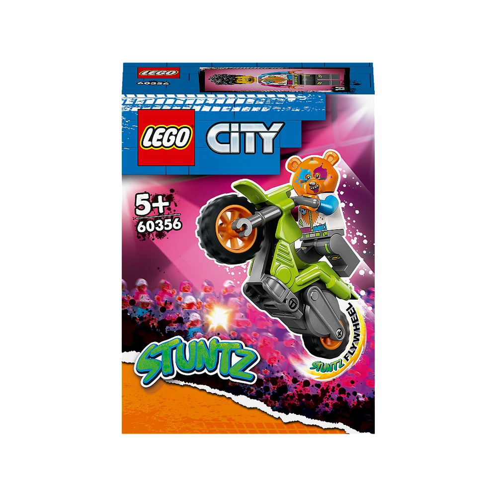 LEGO® City - La moto de cascade de l’Ours - 60356