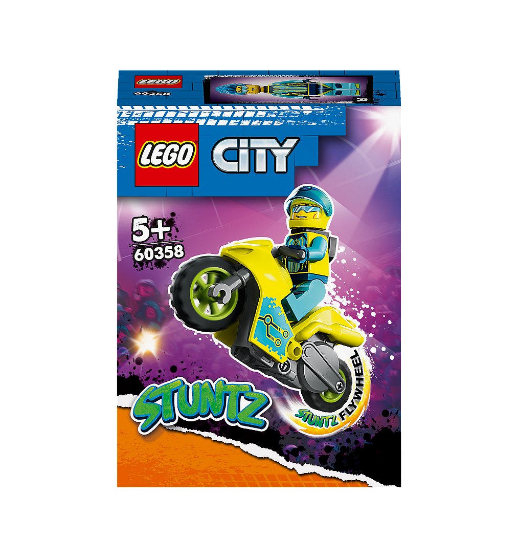 LEGO® City - La cyber moto de cascade - 60358