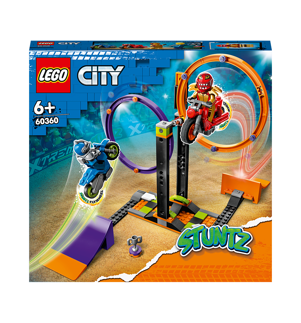 LEGO® City - Le défi de cascade : les cercles rotatifs - 60360