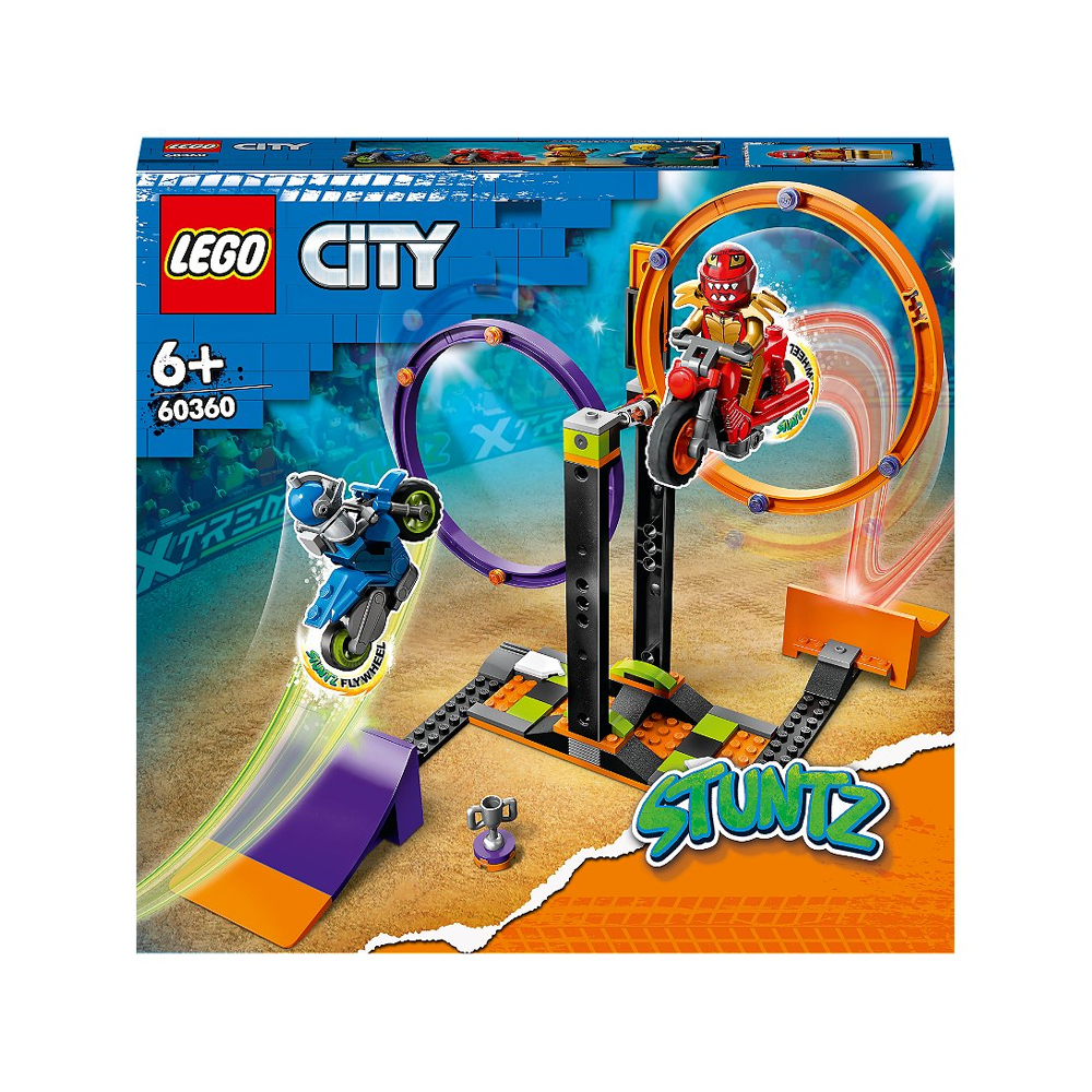 LEGO® City - Le défi de cascade : les cercles rotatifs - 60360