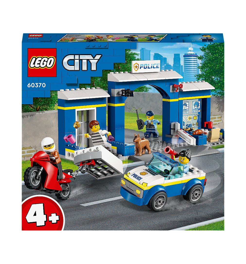 LEGO® City - La course-poursuite au poste de police - 60370