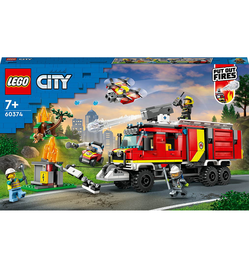 LEGO® City - Le camion d’intervention des pompiers - 60374