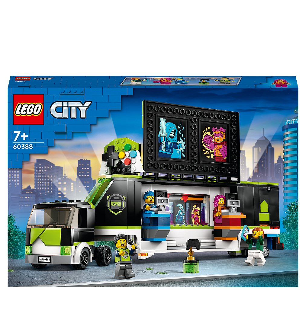 LEGO® City - Le camion de tournois de jeux vidéo - 60388