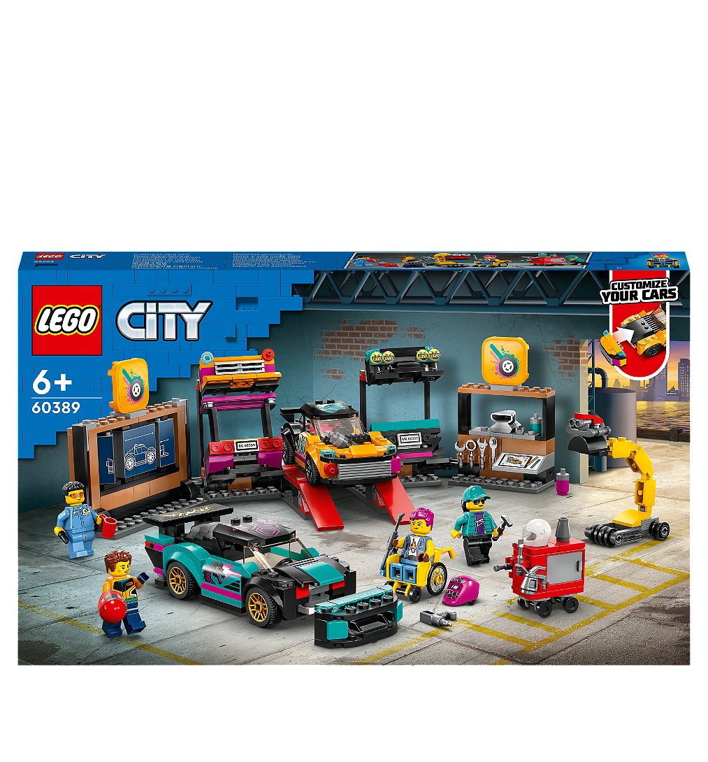 LEGO® City - Le garage de customisation - 60389